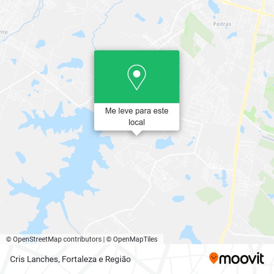 Cris Lanches mapa