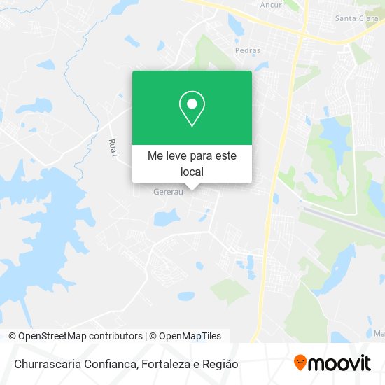 Churrascaria Confianca mapa