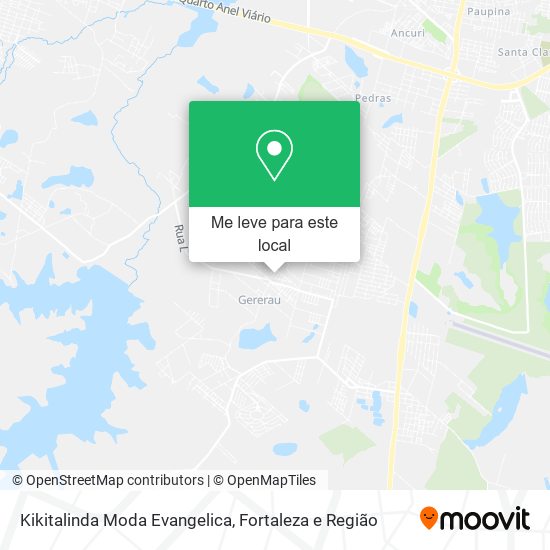 Kikitalinda Moda Evangelica mapa