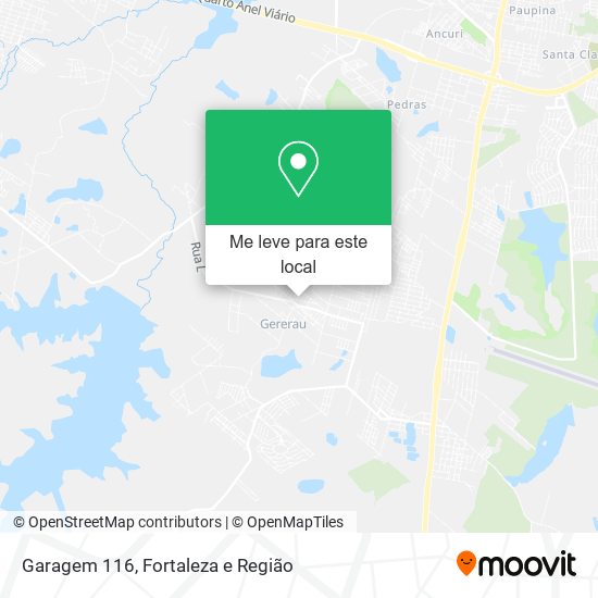 Garagem 116 mapa