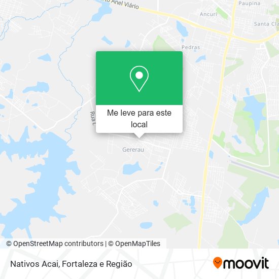 Nativos Acai mapa