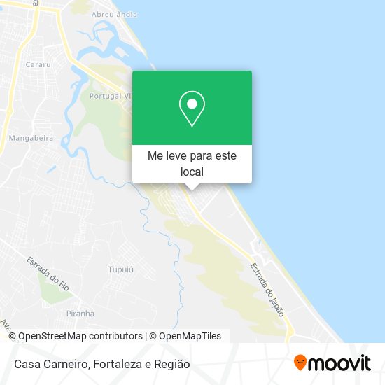 Casa Carneiro mapa