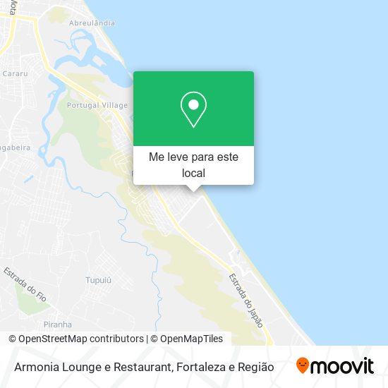 Armonia Lounge e Restaurant mapa