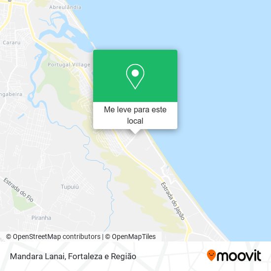 Mandara Lanai mapa