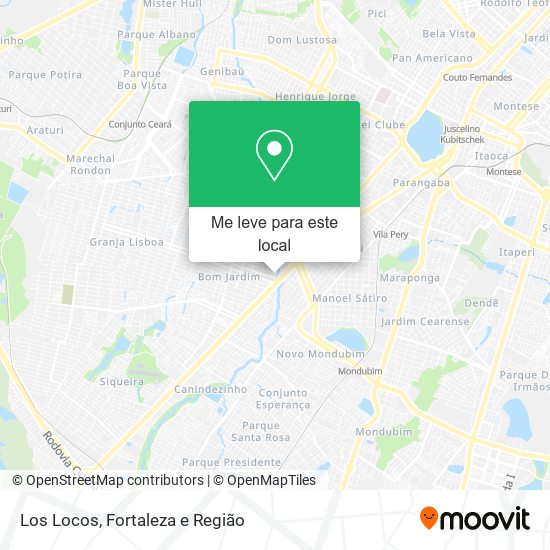 Los Locos mapa