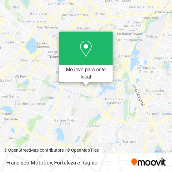 Francisco Motoboy mapa