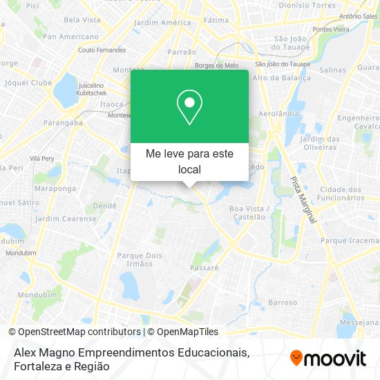 Alex Magno Empreendimentos Educacionais mapa