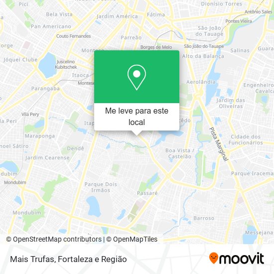 Mais Trufas mapa