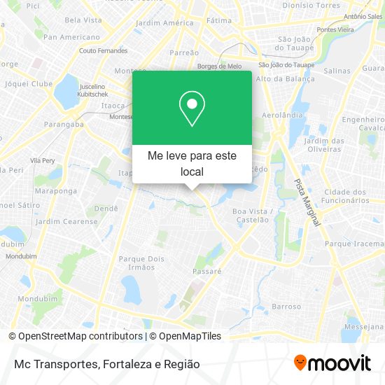 Mc Transportes mapa