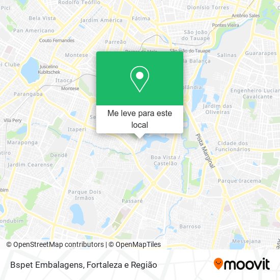 Bspet Embalagens mapa