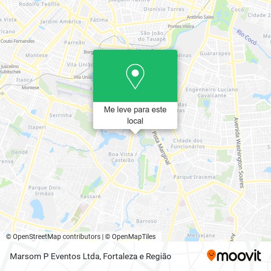 Marsom P Eventos Ltda mapa