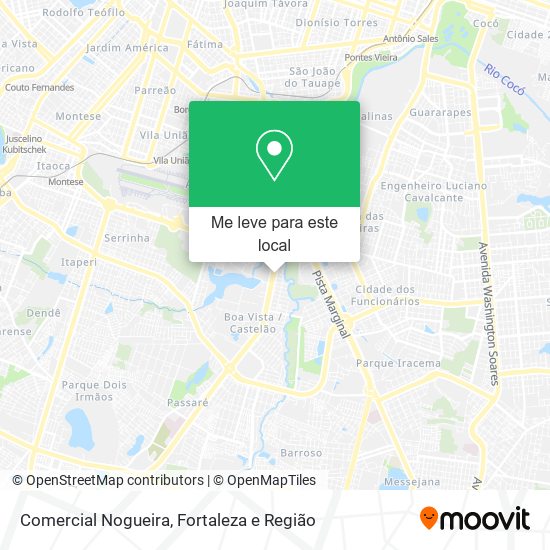 Comercial Nogueira mapa