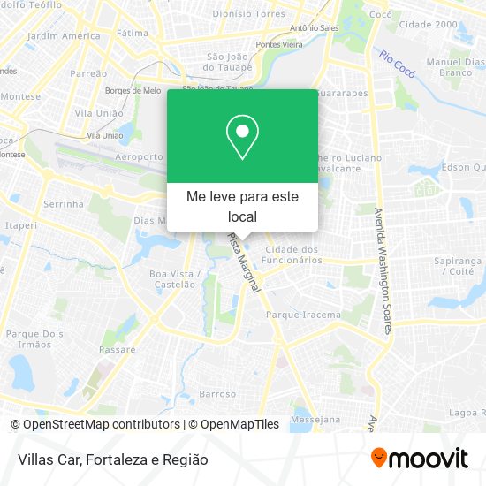 Villas Car mapa