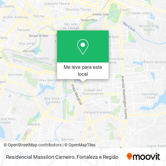 Residencial Massilon Carneiro mapa