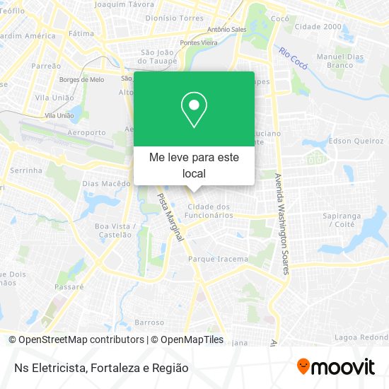 Ns Eletricista mapa