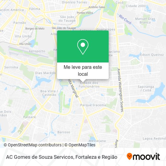 AC Gomes de Souza Servicos mapa