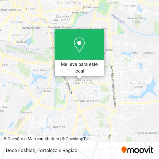Doce Fashion mapa