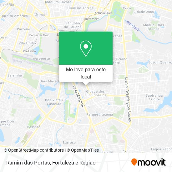 Ramim das Portas mapa