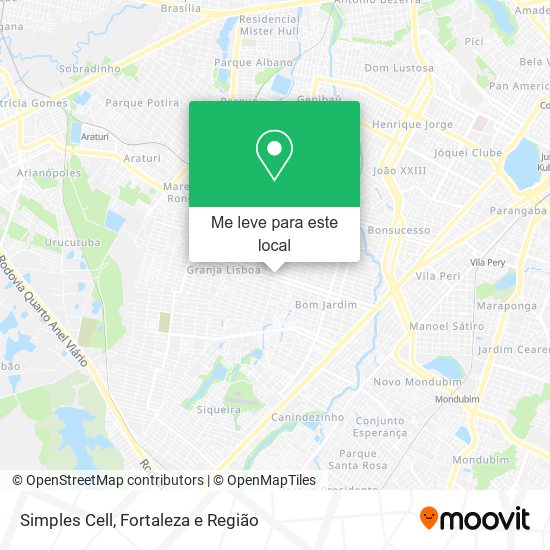 Simples Cell mapa