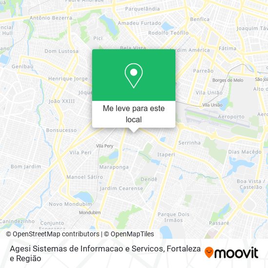 Agesi Sistemas de Informacao e Servicos mapa