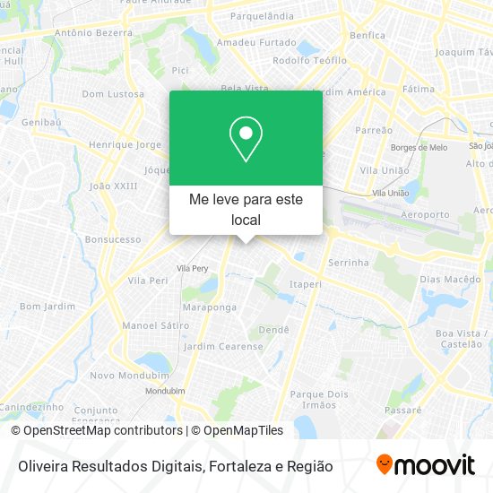 Oliveira Resultados Digitais mapa