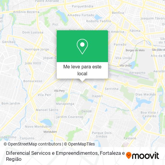 Diferencial Servicos e Empreendimentos mapa