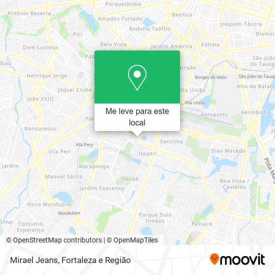 Mirael Jeans mapa