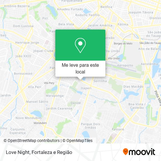 Love Night mapa