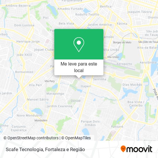 Scafe Tecnologia mapa