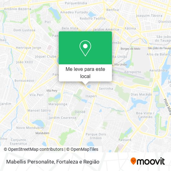 Mabellis Personalite mapa