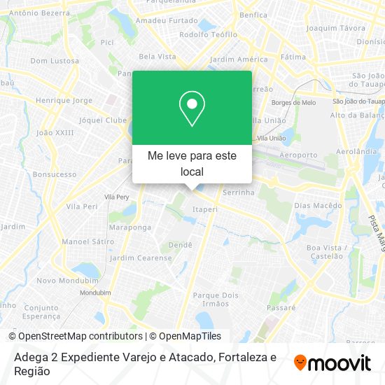 Adega 2 Expediente Varejo e Atacado mapa