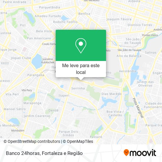 Banco 24horas mapa