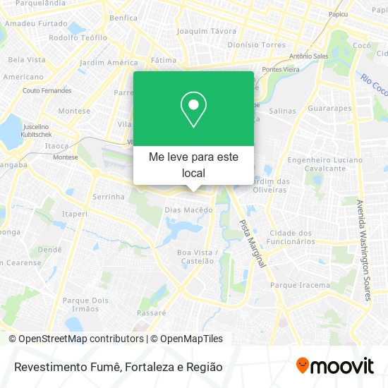 Revestimento Fumê mapa
