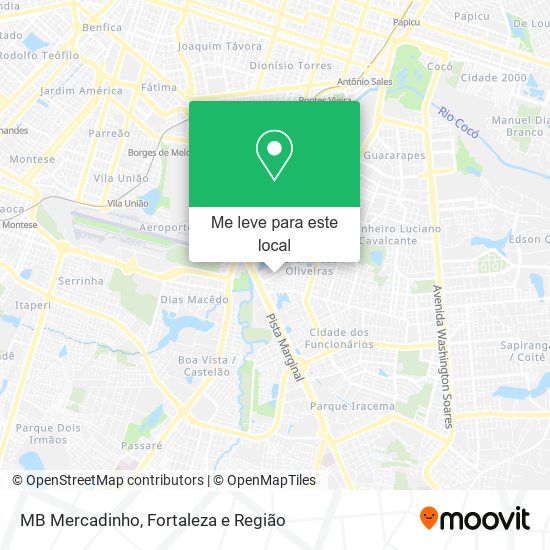 MB Mercadinho mapa