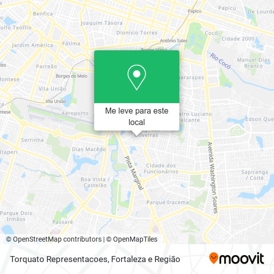 Torquato Representacoes mapa