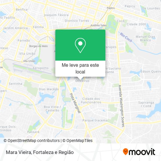 Mara Vieira mapa