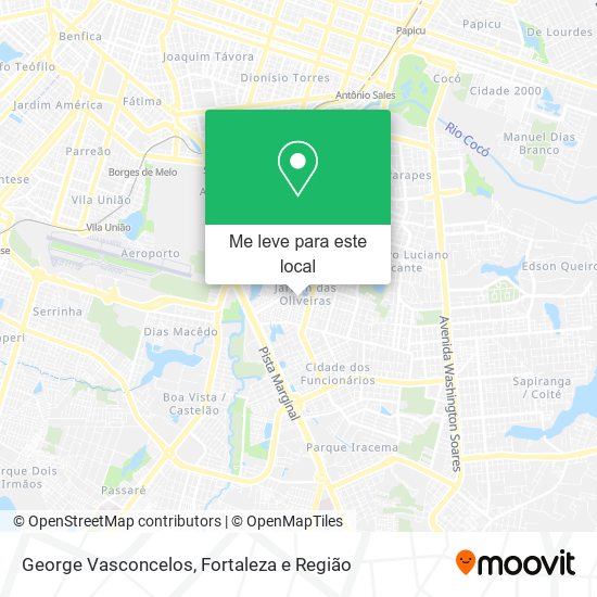 George Vasconcelos mapa