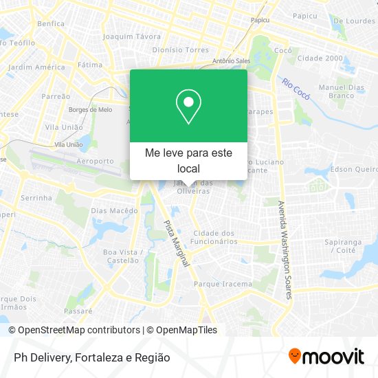 Ph Delivery mapa