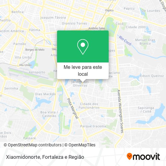 Xiaomidonorte mapa