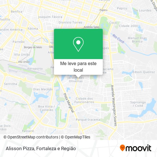 Alisson Pizza mapa