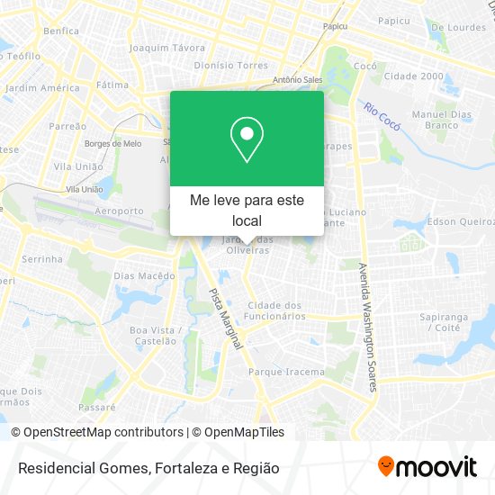 Residencial Gomes mapa