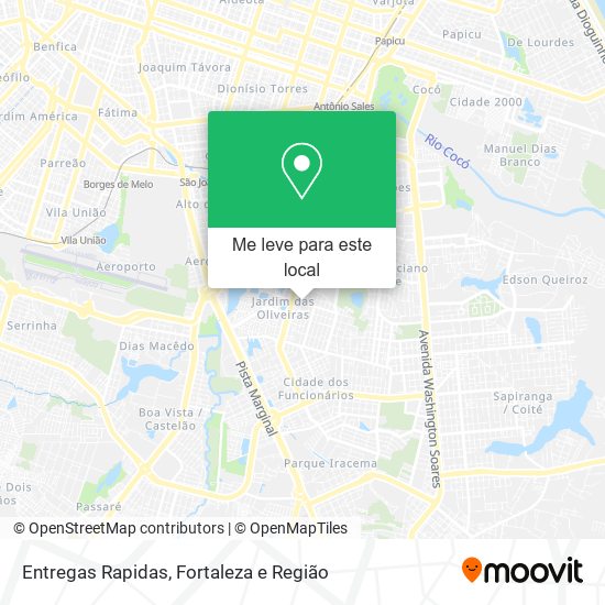 Entregas Rapidas mapa