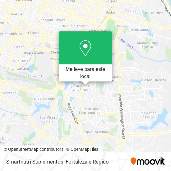 Smartnutri Suplementos mapa