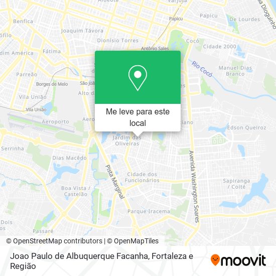 Joao Paulo de Albuquerque Facanha mapa