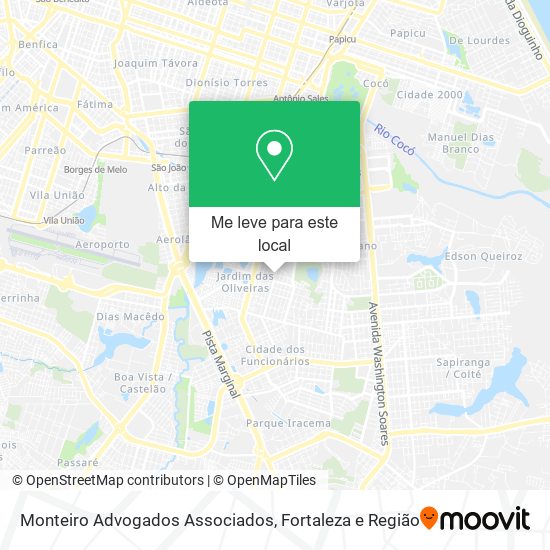 Monteiro Advogados Associados mapa