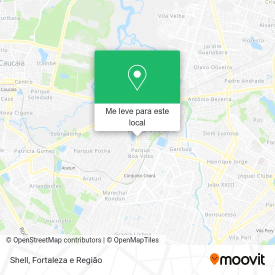 Shell mapa