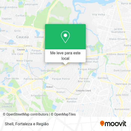 Shell mapa