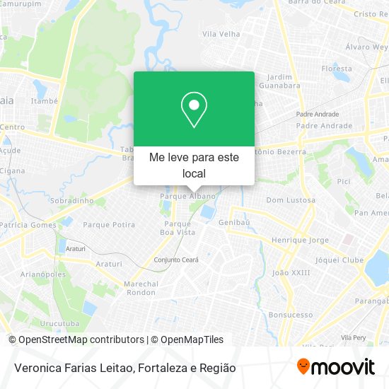 Veronica Farias Leitao mapa