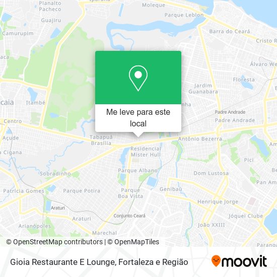 Gioia Restaurante E Lounge mapa