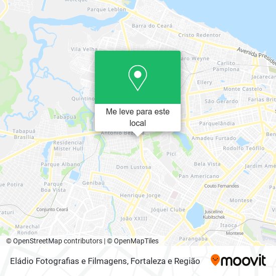 Eládio Fotografias e Filmagens mapa